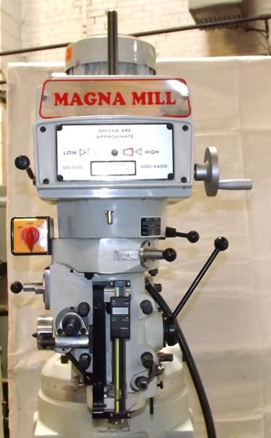 X=35" - Y=12" - Z=16" MAGNA ... VERTICAL MILL (VS)